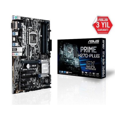 ASUS H270-PLUS DDR4 USB 3.0 VGA DVI HDMI 1151p ASUS H270-PLUS DDR4 USB 3.0 VGA DVI HDMI 1151p
