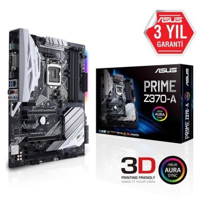 ASUS PRIME Z370-A GDDR4 HDMI DP USB3.1 ATX 1151v2 ASUS PRIME Z370-A GDDR4 HDMI DP USB3.1 ATX 1151v2