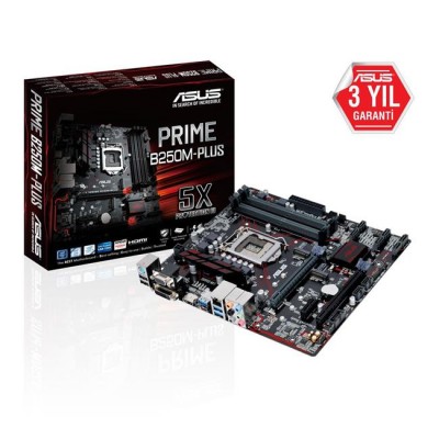 ASUS PRIME B250M-PLUS DDR4 2400 USB3.0 M.2 1151p ASUS PRIME B250M-PLUS DDR4 2400 USB3.0 M.2 1151p