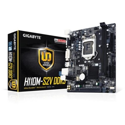 GIGABYTE H110M-S2V DDR4 USB3.0 VGA DVI mATX 1151P GIGABYTE H110M-S2V DDR4 USB3.0 VGA DVI mATX 1151P