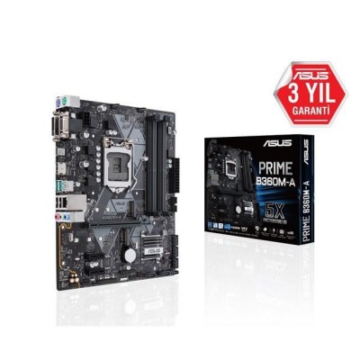 ASUS B360M-A PRIME DDR4 VGA DVI-D HDMI 1151v2 ASUS B360M-A PRIME DDR4 VGA DVI-D HDMI 1151v2