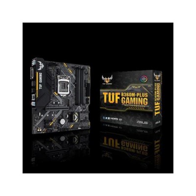 ASUS TUF B360M-PLUS GAMING DDR4 DVI-D HDMI 1151v2 ASUS TUF B360M-PLUS GAMING DDR4 DVI-D HDMI 1151v2
