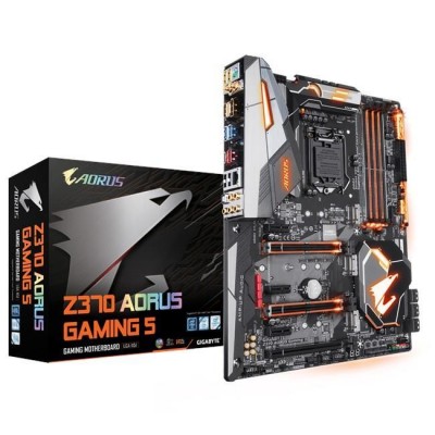 GIGABYTE Z370-AORUS GAMING 5 DDR4 DP HDMI 1151v2 GIGABYTE Z370-AORUS GAMING 5 DDR4 DP HDMI 1151v2