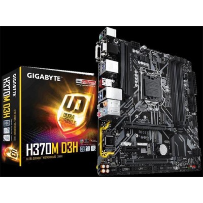 GIGABYTE H370M D3H DDR4 DVI HDMI 1151v2 GIGABYTE H370M D3H DDR4 DVI HDMI 1151v2
