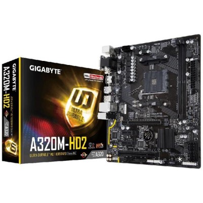 GIGABYTE GA-A320M-HD2 AMD RYZEN DDR4 S+GL AM4 GIGABYTE GA-A320M-HD2 AMD RYZEN DDR4 S+GL AM4