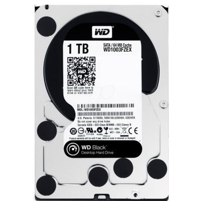 1 TB 3.5 WD 7200 SATA3 64MB BLACK WD1003FZEX 1 TB 3.5 WD 7200 SATA3 64MB BLACK WD1003FZEX