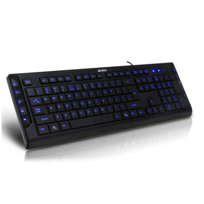 A4 TECH KD-600L Q USB SİYAH MULTİMEDYA MAVİ LED A4 TECH KD-600L Q USB SİYAH MULTİMEDYA MAVİ LED