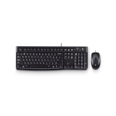 LOGITECH MK120 Q USB KABLOLU SIYAH SET 920-002560 LOGITECH MK120 Q USB KABLOLU SIYAH SET 920-002560