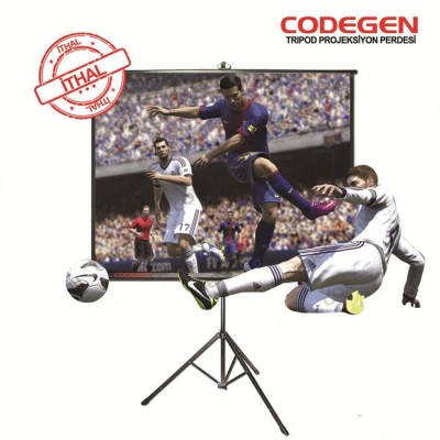 CODEGEN TX-18 180x180 SİYAH FONLU TRİPOD PERDE CODEGEN TX-18 180x180 SİYAH FONLU TRİPOD PERDE